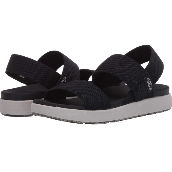 Keen Shoes Keen Womens Elle Backstrap Casual Platform Open Toe